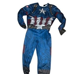 Captain America marvel, Halloween costume, medium kids